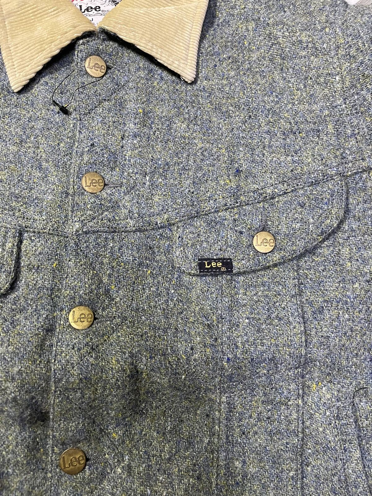Harris Tweed Vintage Lee Rider X Harris Tweed Wool Jacket Size US S / EU 44-46 / 1 - 3 Thumbnail