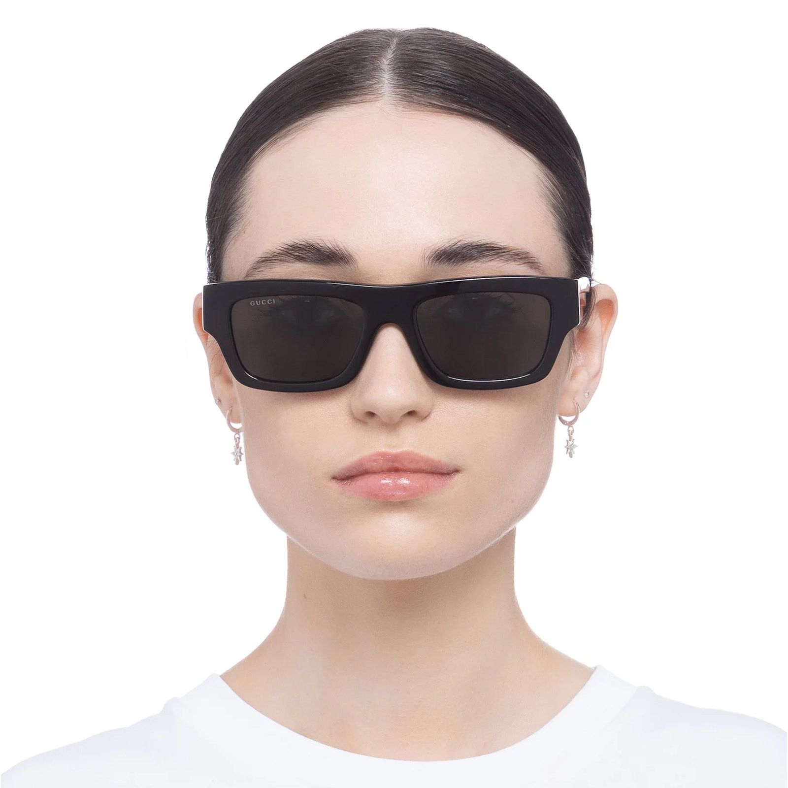 NEW Gucci Sunglasses GG1301S 001 Black Grey Unisex Authentic