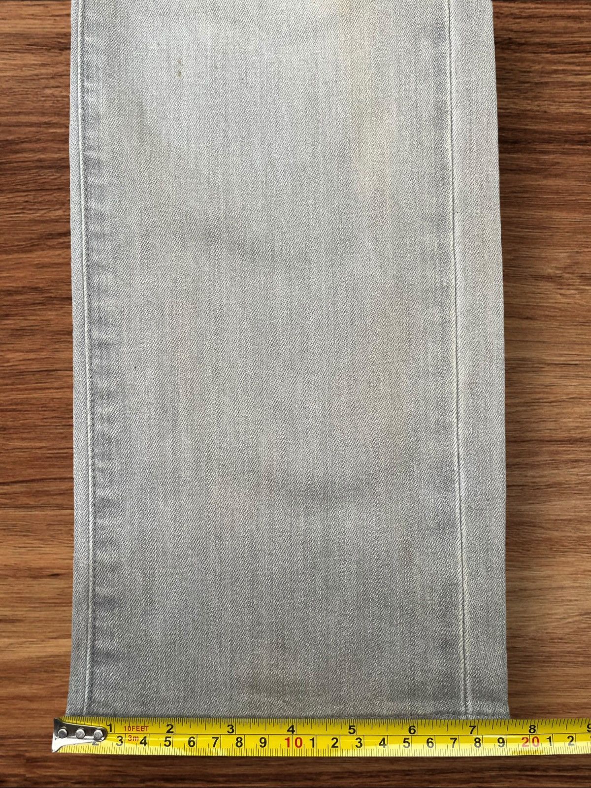 Japanese Brand × Jun Takahashi × Uniqlo Vintage Japanese Brand Grey Mud Washed Slim Straight Jeans Size US 31 - 13 Thumbnail