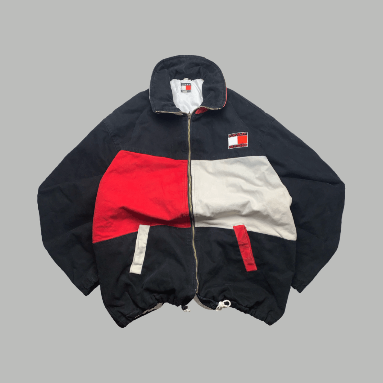 Tommy Hilfiger × Vintage 1/1 Unique Vintage BOOTLEG OG Tommy Hilfiger spellout jacket Size US XXL / EU 58 / 5 - 2 Thumbnail