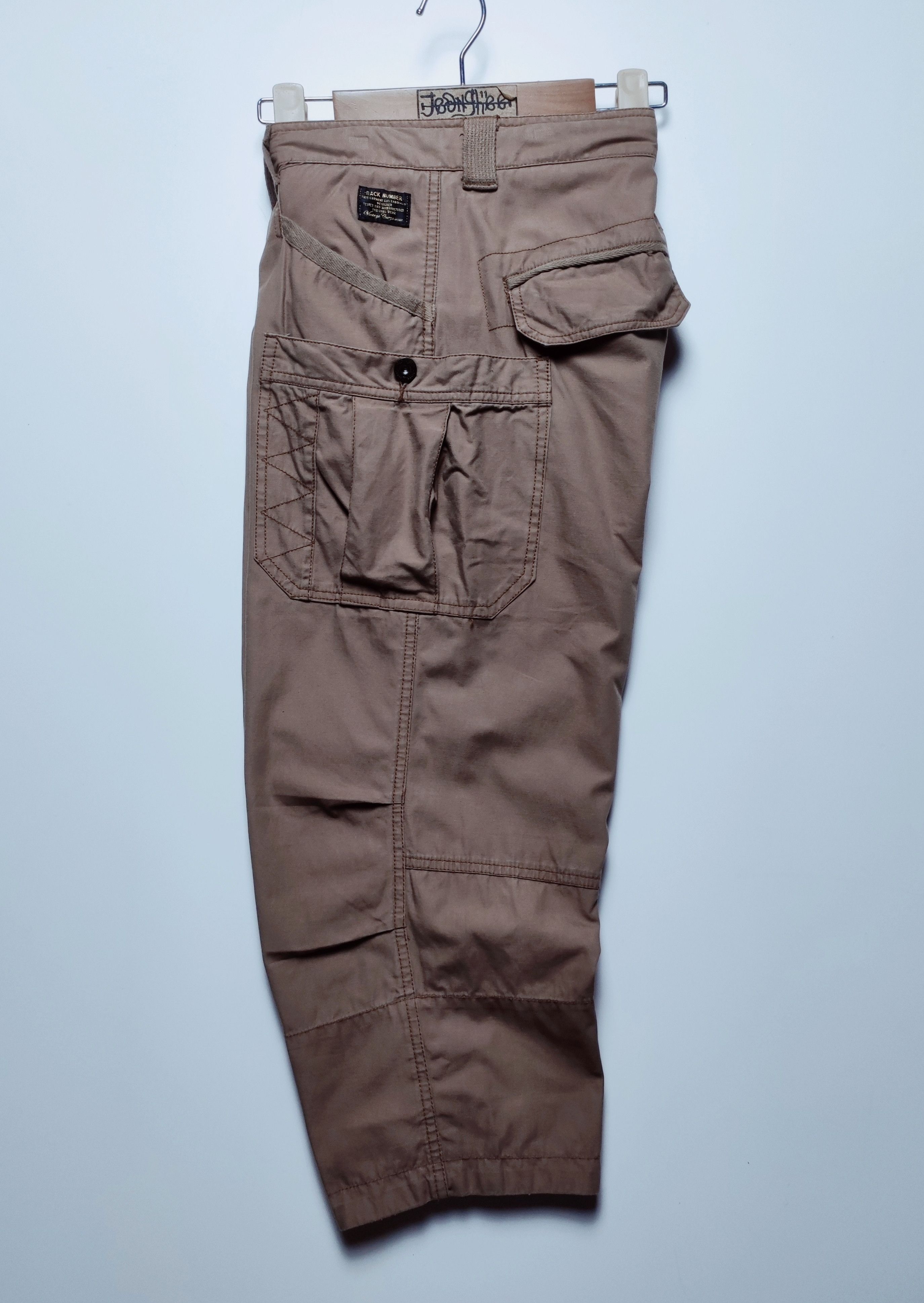 Other Back Number Army Inspired Multipocket Cargo 3/4 Combat Pants Size US 32 / EU 48 - 2 Thumbnail
