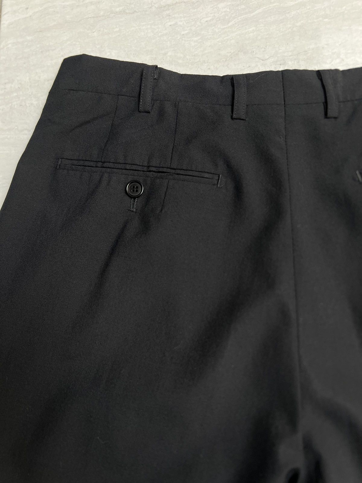 Yves Saint Laurent Yves Saint Laurent Pour Homme Black Pants Size US 28 / EU 44 - 7 Thumbnail