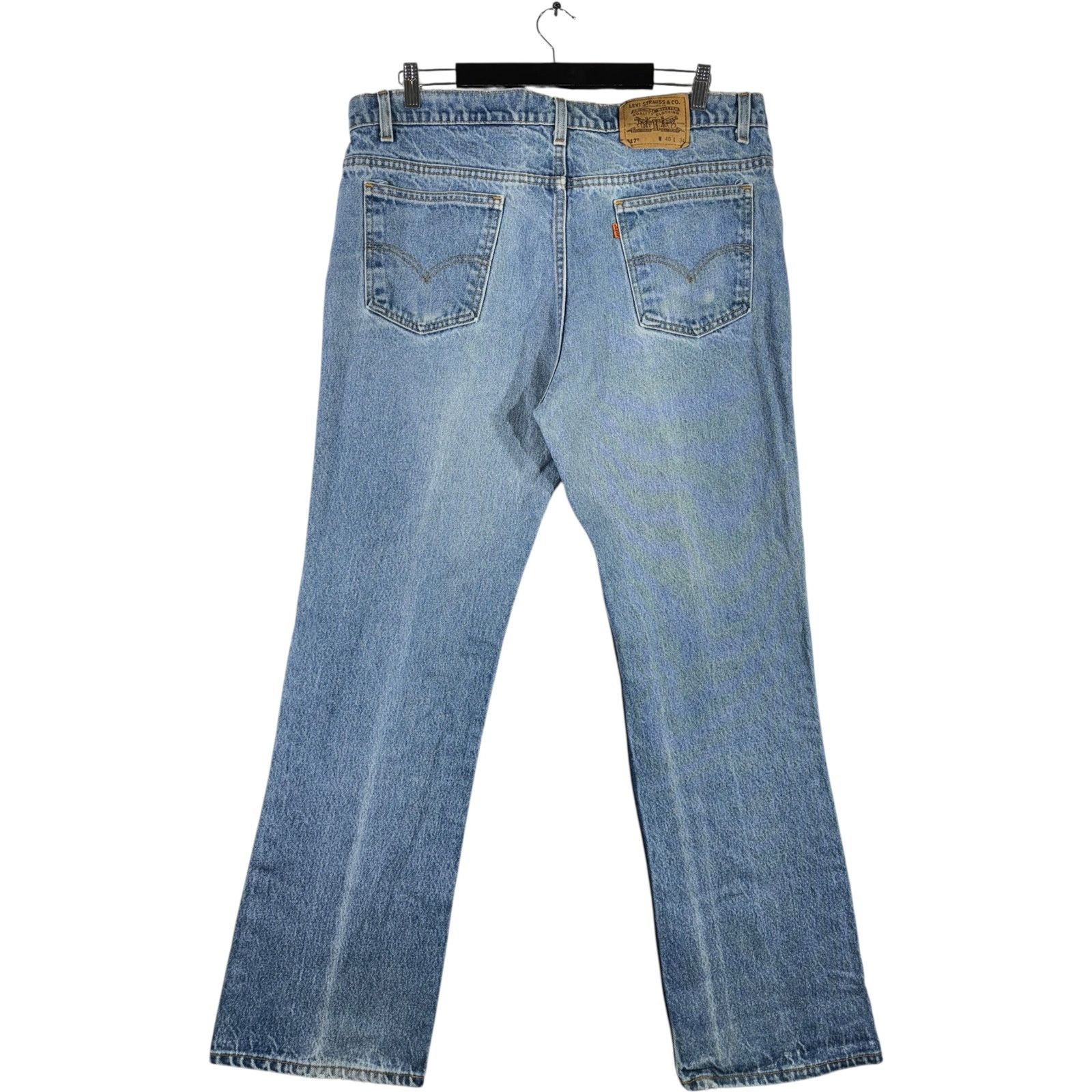 Levi's Vintage Levi's Orange Tab Bootcut Denim Jeans 38 Size US 38 / EU 54 - 5 Thumbnail