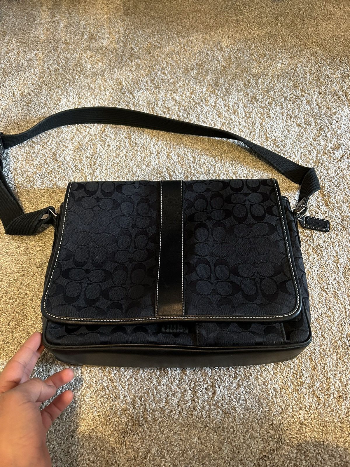 Coach Rare Vintage Laptop cross body bag, great condition Grailed