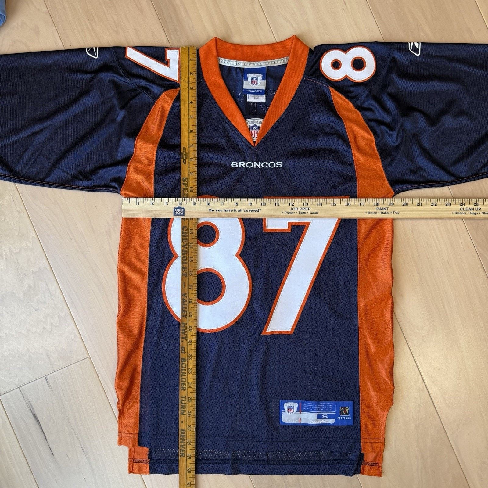 Reebok David Kircus Denver Broncos Jersey Small Navy Reebok NFL Size US S / EU 44-46 / 1 - 3 Thumbnail