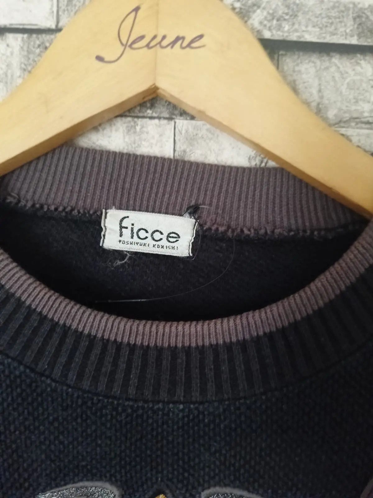 Japanese Brand × Vintage × Yoshiyuki Konishi vintage ficce by yoshiyuki konishi sweater Size US M / EU 48-50 / 2 - 6 Thumbnail