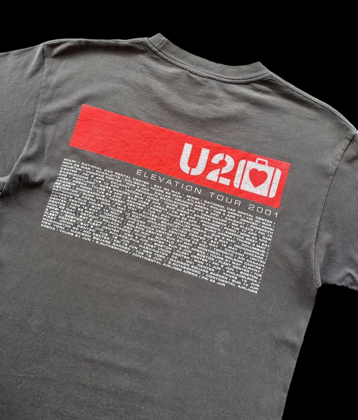 Band Tees Vintage U2 Band Elevation Tour 2001 Size US M / EU 48-50 / 2 - 7 Thumbnail