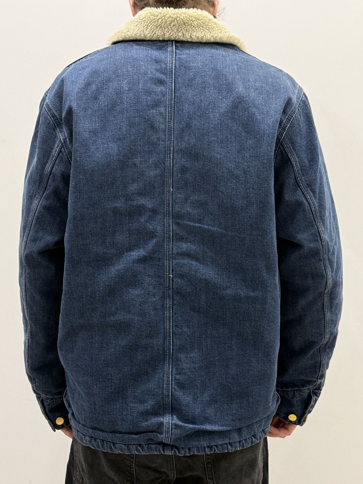 Carhartt Carhartt WIP Fairmount Denim Coat Jacket Detroit Michigan Size US L / EU 52-54 / 3 - 3 Thumbnail