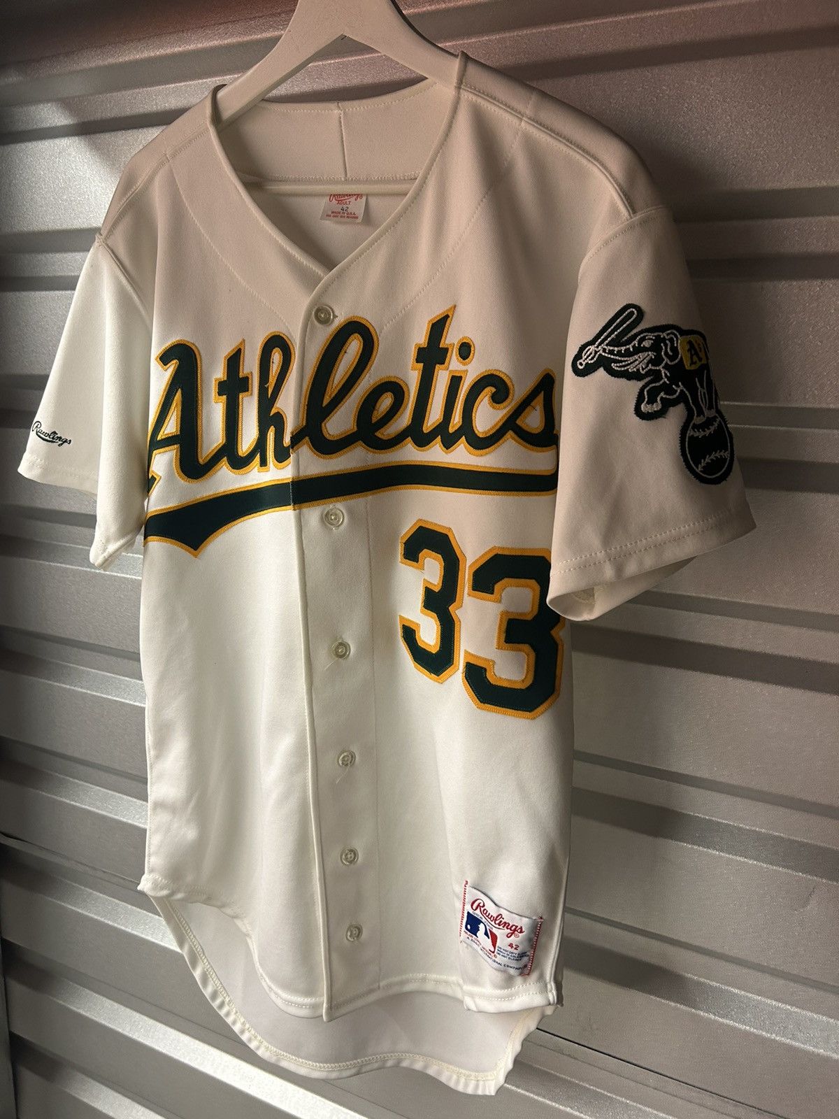 Oakland Athletics - MLB - José Canseco - Signed custom baseball jersey