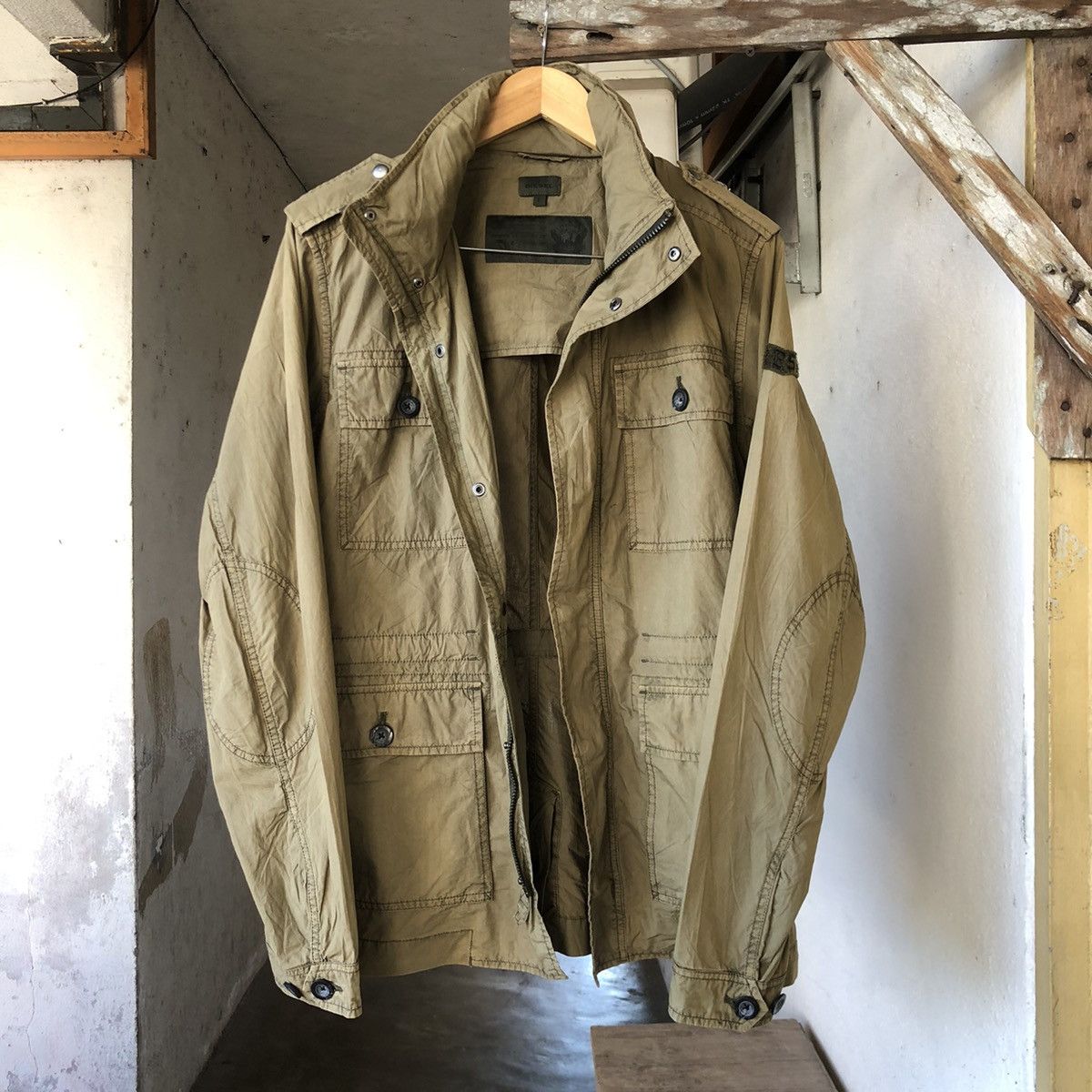Diesel Nice🔥 Diesel M65 Military Style Light Jacket Size US L / EU 52-54 / 3 - 2 Thumbnail