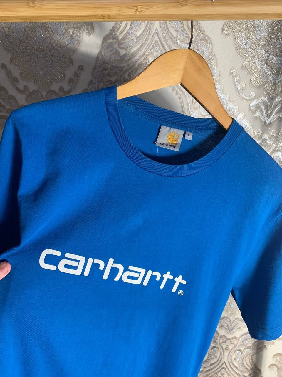 Carhartt Wip × Vintage VERY RARE CARHARTT WORK IN PROGRESS BIG LOGO T-SHIRT Y2K 90s Size US L / EU 52-54 / 3 - 3 Thumbnail