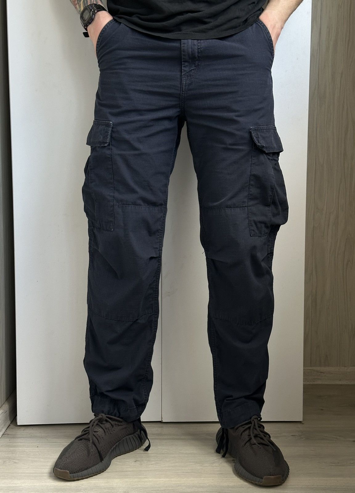 Carhartt Wip Vintage Carhartt WIP Regular Cargo Pants Ripstop Size 32/32 Size US 32 / EU 48 - 2 Thumbnail