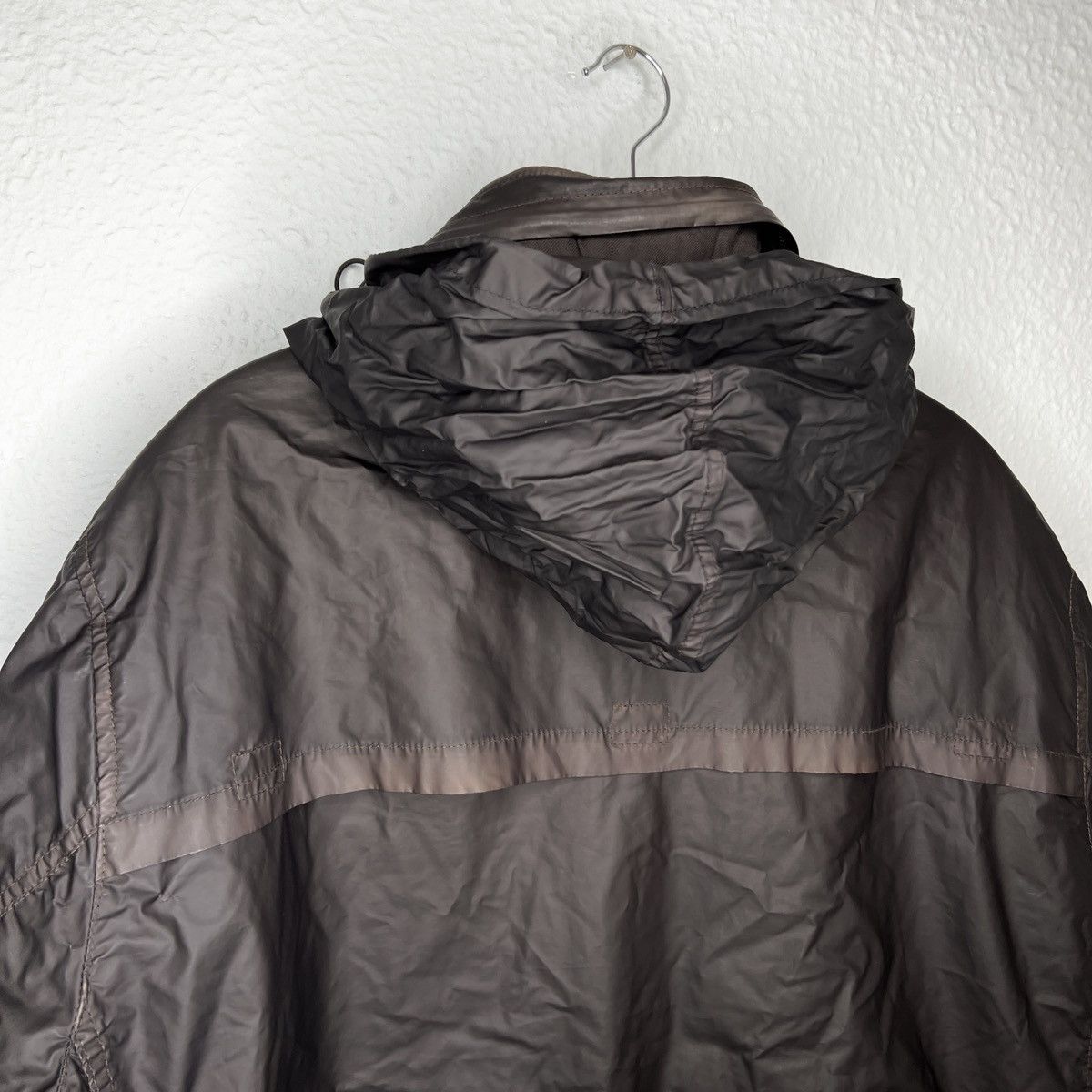 Stone Island Stone Island Vintage Mussola Gommata Jacket Brown 2012aw Size US XL / EU 56 / 4 - 14 Thumbnail
