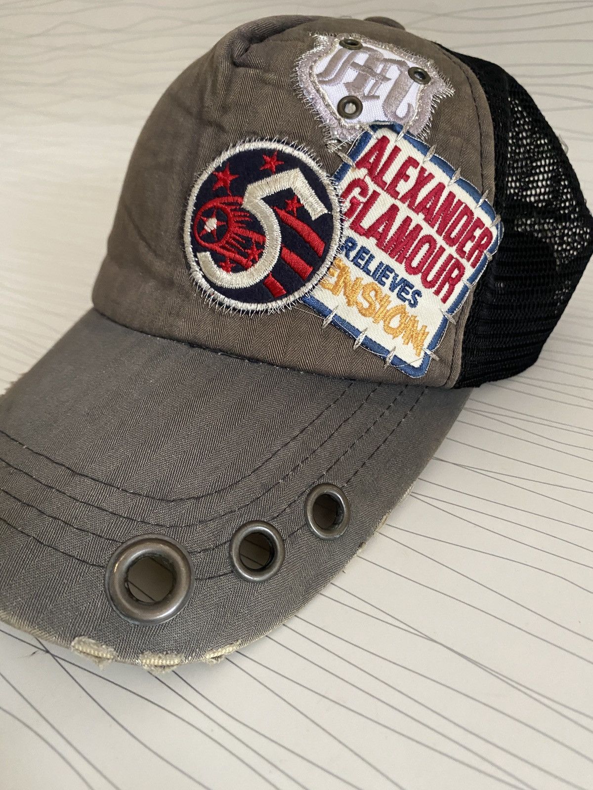 Other Alexander Glamour Distressed Hat Size ONE SIZE - 4 Thumbnail