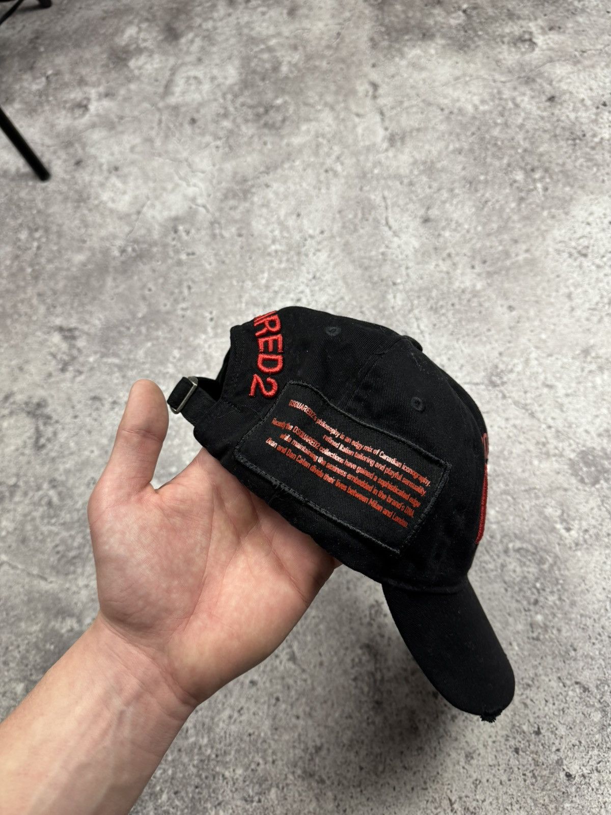 Dsquared2 Vintage Dsquared 2 Patchwork Cap Y2K Hats Japanese Style Size ONE SIZE - 8 Thumbnail