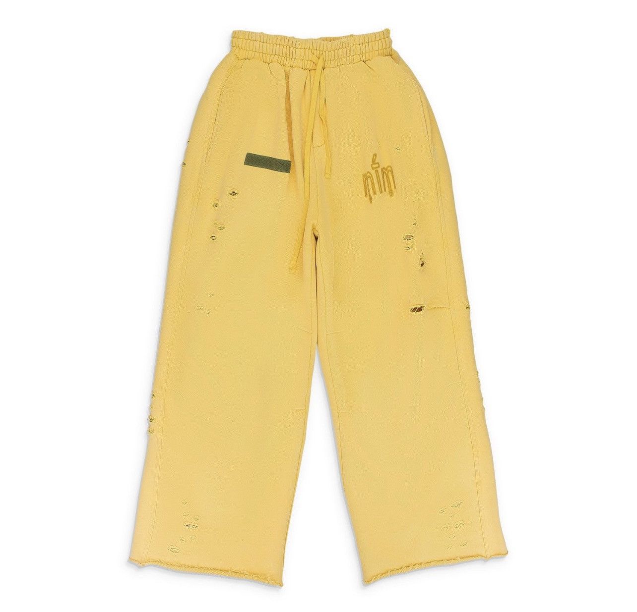 murd333r.fm GENERAL ISSUE: SPECIAL OPS SWEATPANTS "YELLOW" XL Size US 36 / EU 52 - 1 Thumbnail