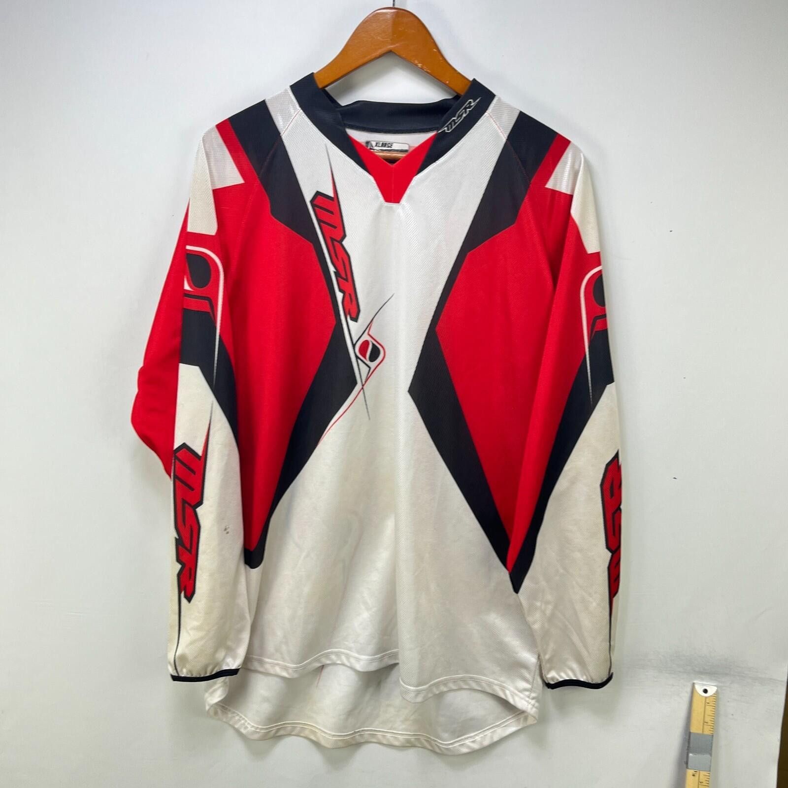 Other Vintage MSR Motorsport Motocross Jersey XL Size ONE SIZE - 1 Thumbnail