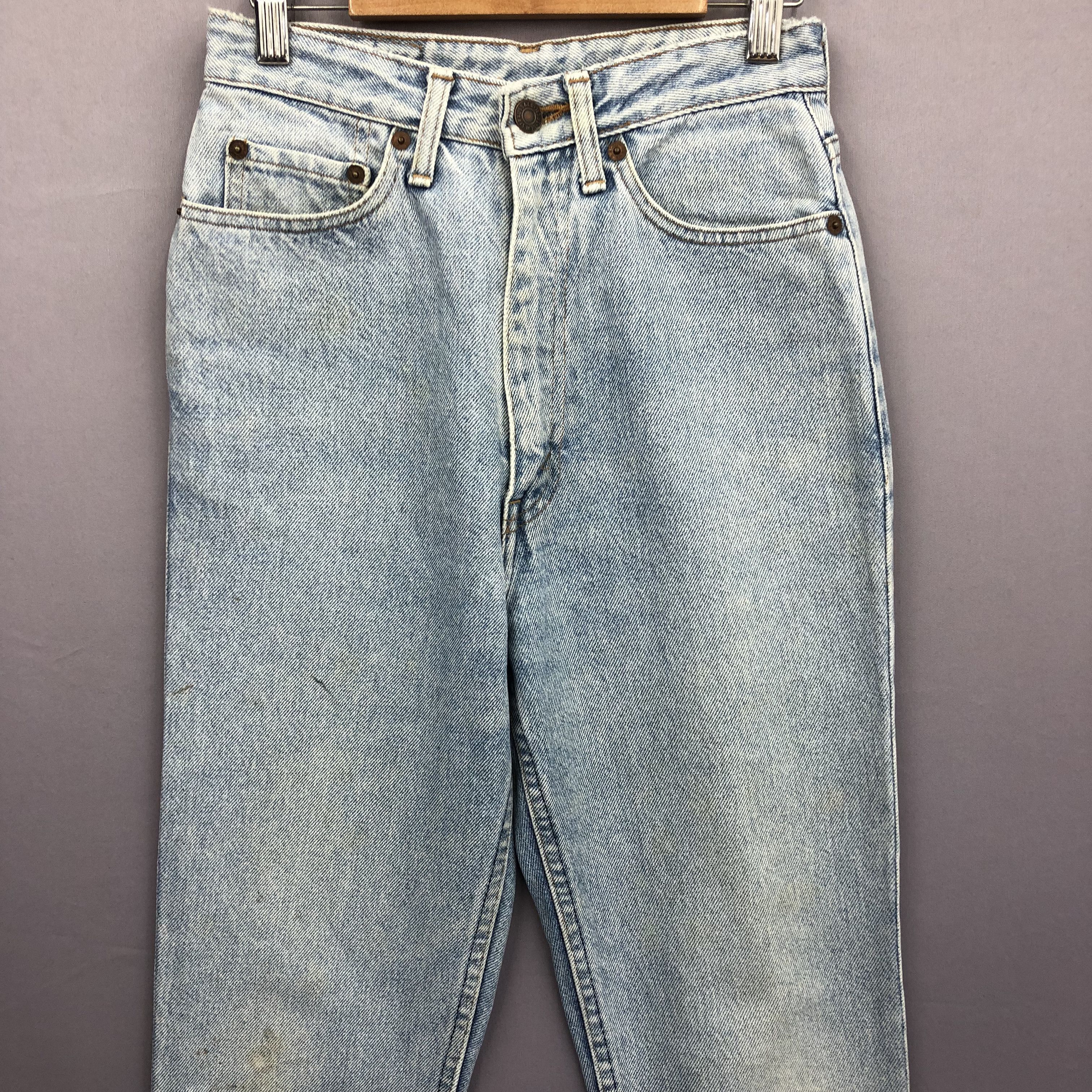 Levi's Vintage Levi's 606 Light Wash Jeans Levis Sun Faded Denim Size 24" / US 00 / IT 34 - 3 Thumbnail