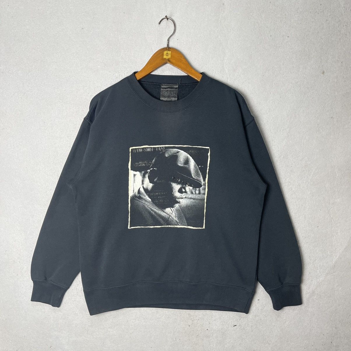 Rap Tees Biggie Smalls Graphic Crewneck Sweatshirt Size US L / EU 52-54 / 3 - 1 Thumbnail