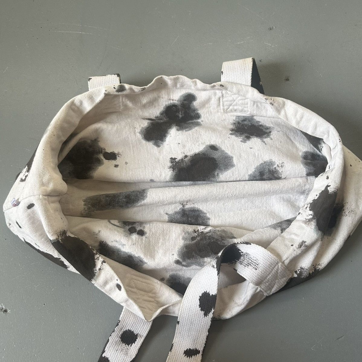 basketcase gallery Basketcase Gallery “MILK” Cow Print Tote Size ONE SIZE - 5 Thumbnail