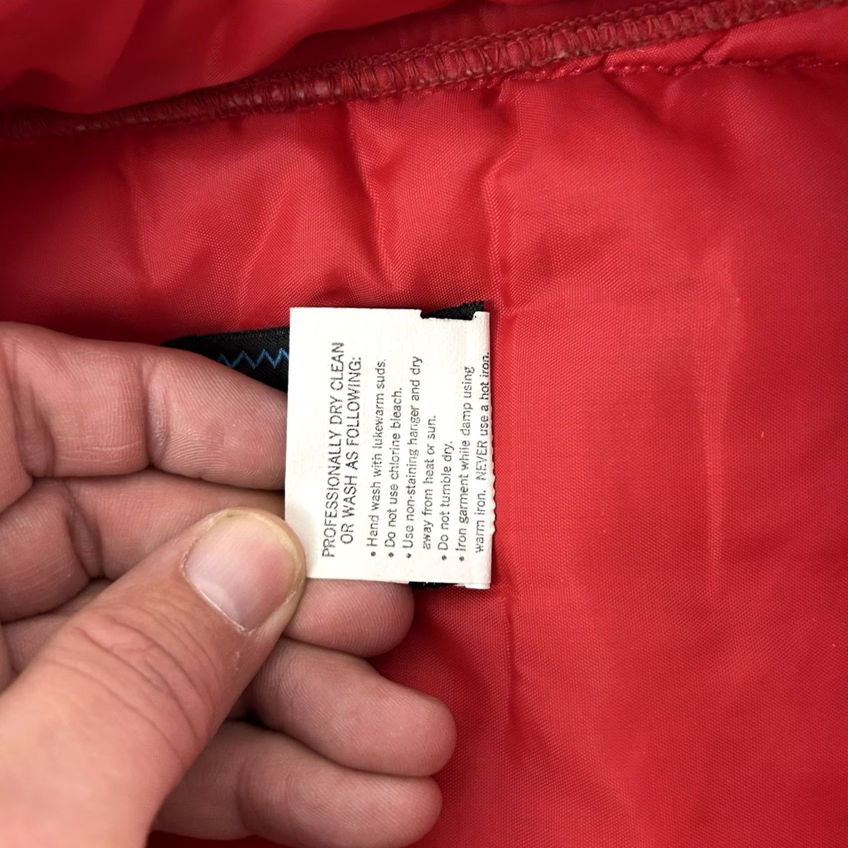 Vintage VTG 80s Nebraska Cornhuskers Artex Puffer Vest Mens Small Snap Button Red Nylon Vest Size US S / EU 44-46 / 1 - 6 Thumbnail