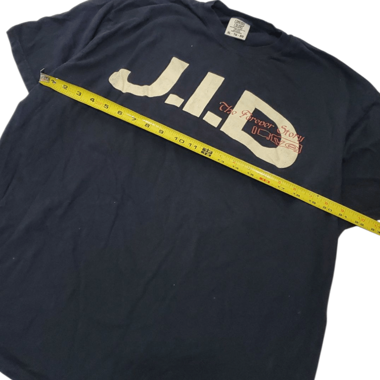 Band Tees × Rap Tees 2023 J.I.D. Forever Story Tour T-Shirt Size US XL / EU 56 / 4 - 6 Thumbnail