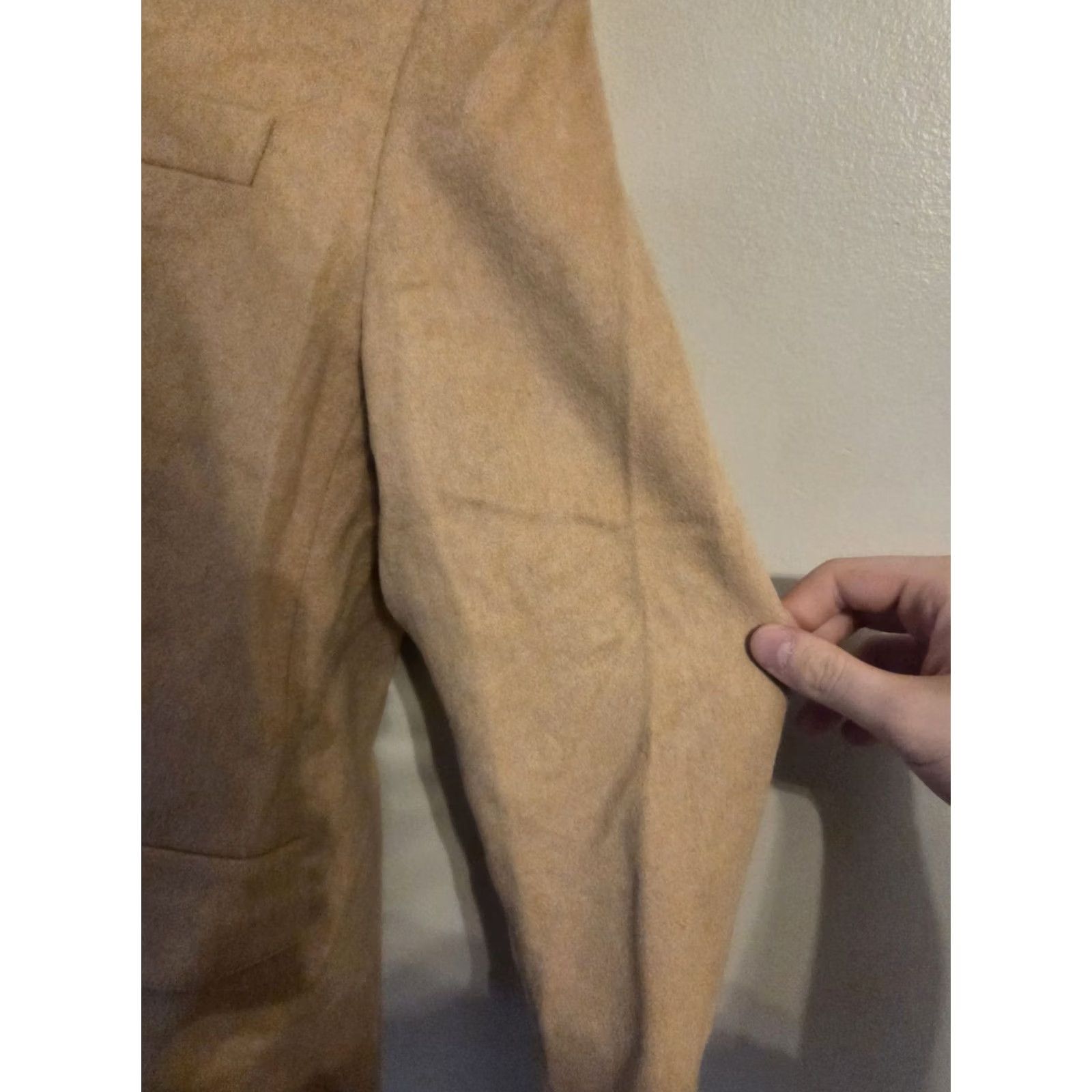 Talbots Talbots Women's Jacket Camel Hair Button Down Pockets Sz 10 Petite Size L / US 10 / IT 46 - 7 Thumbnail