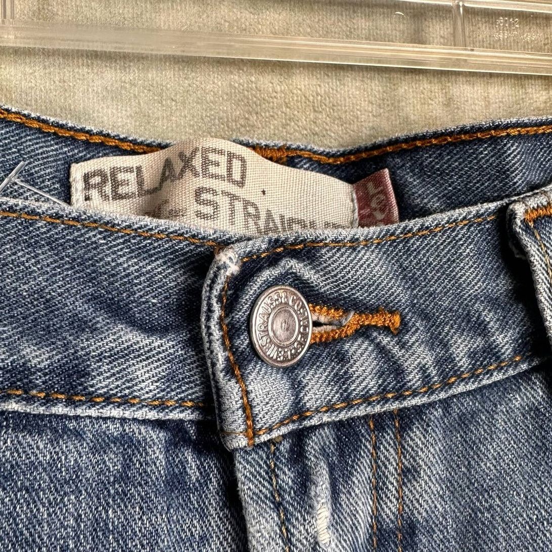 Levi's × Vintage Vintage Levis 559 Denim Jeans 36x30 Relaxed Fit Straight Size US 36 / EU 52 - 6 Thumbnail