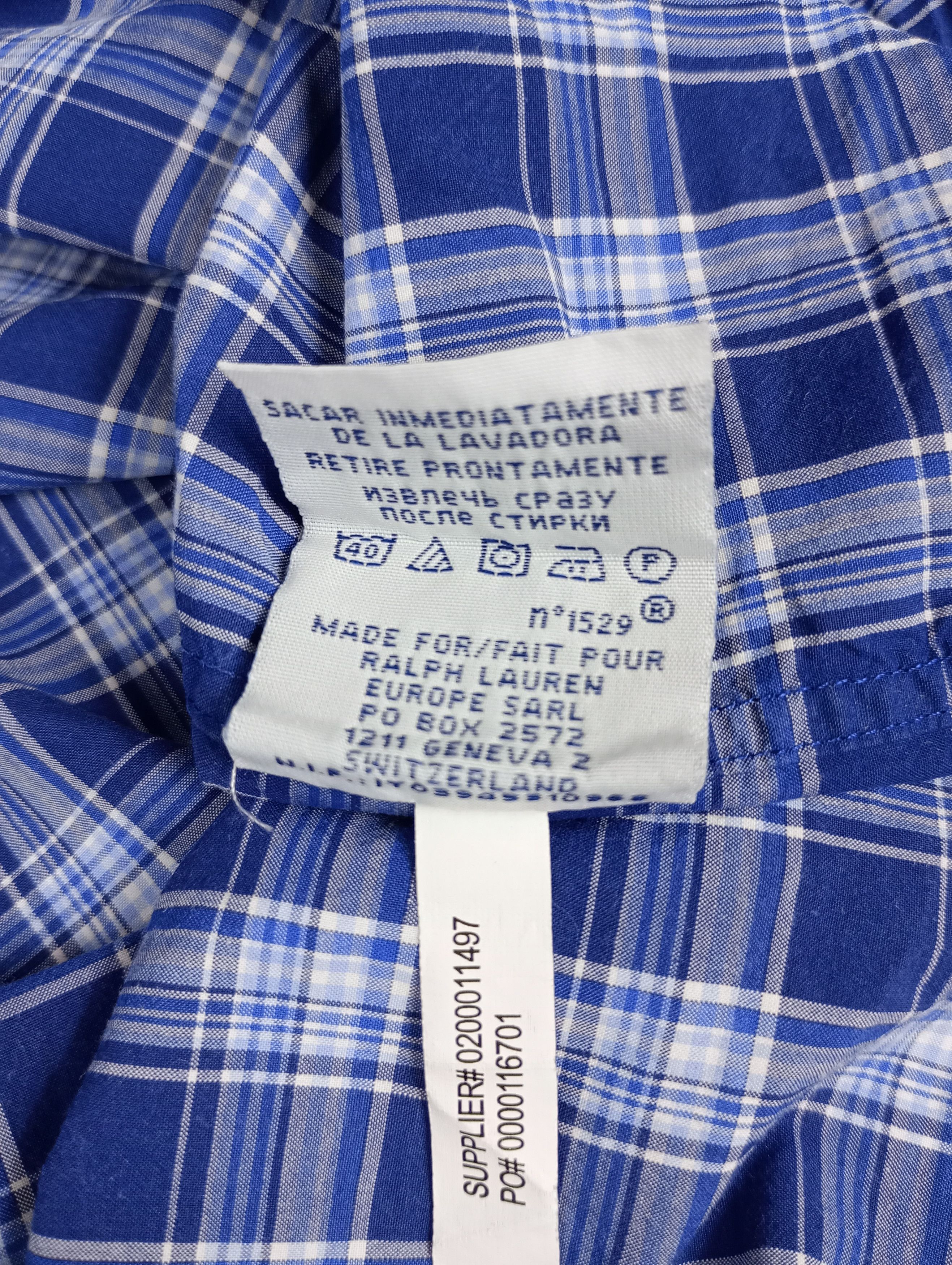 Polo Ralph Lauren × Ralph Lauren Polo Ralph Lauren Shirt Size US XL / EU 56 / 4 - 6 Thumbnail