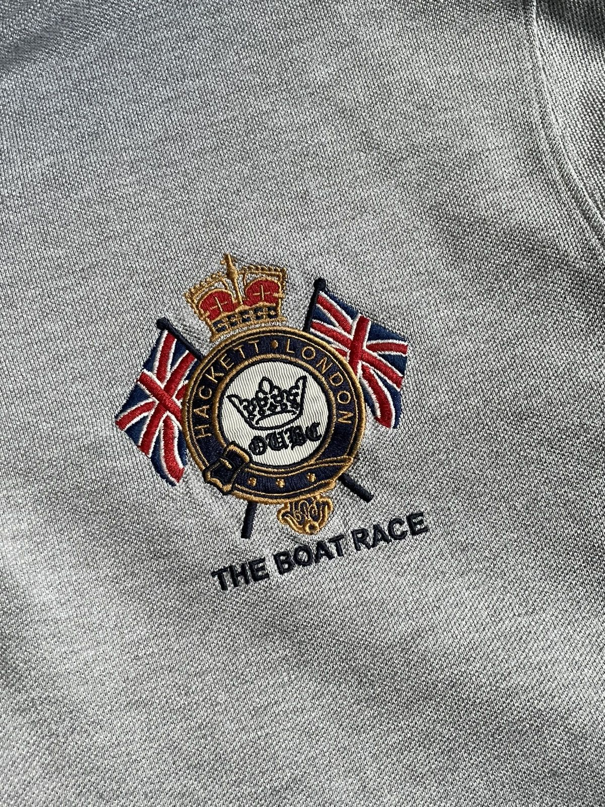 Hackett Vintage Hackett London Big Logo #8 Polo T-shirt Size US XXL / EU 58 / 5 - 5 Thumbnail