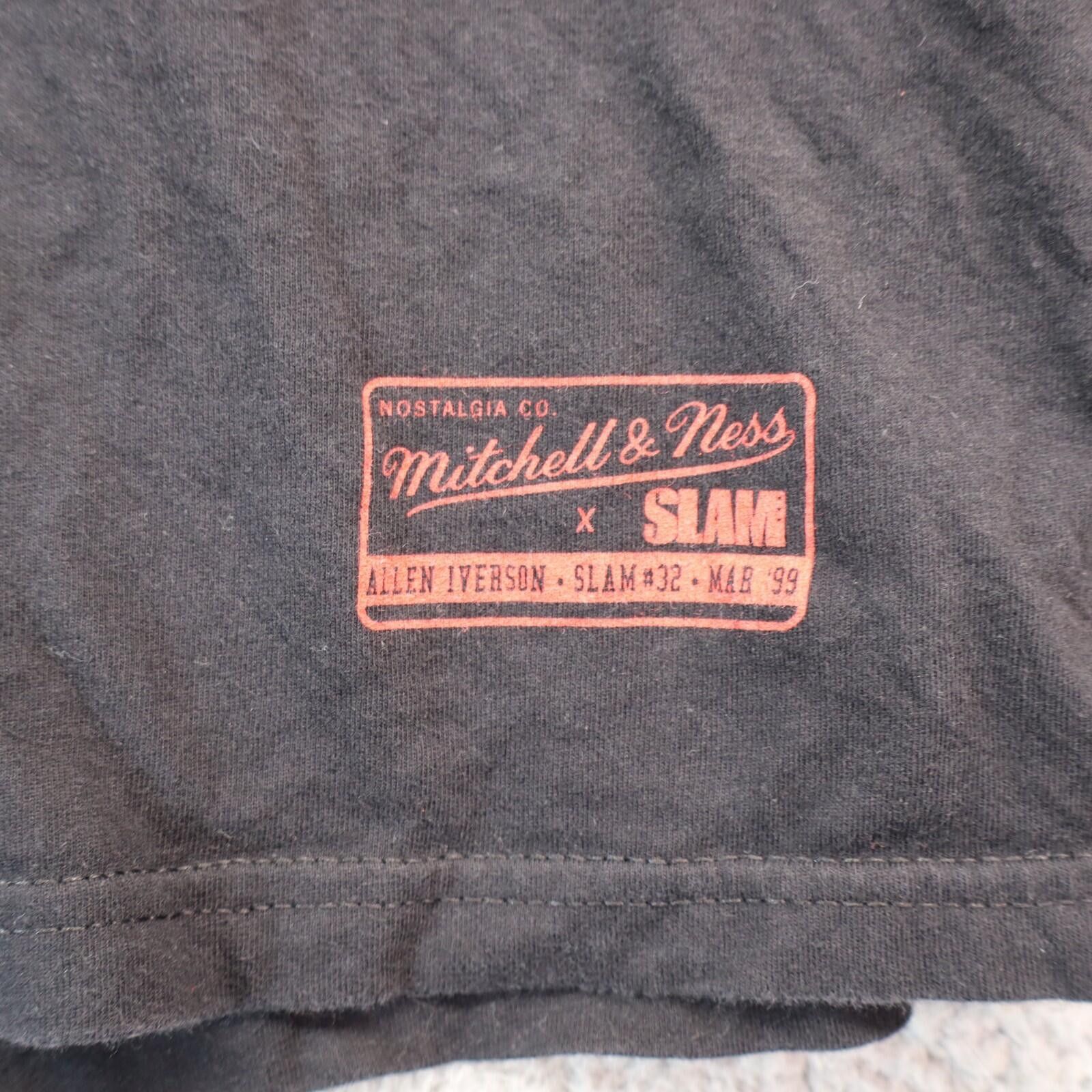 Mitchell & Ness Mitchell & Ness Slam Magazine Allen Iverson Men Large '99 Size ONE SIZE - 3 Thumbnail