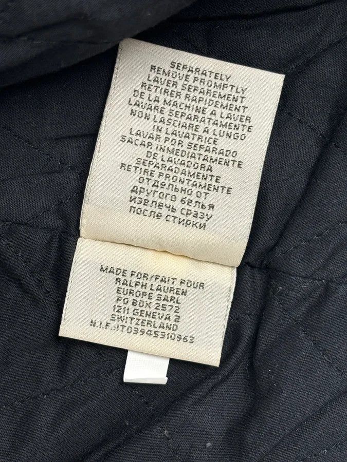 Polo Ralph Lauren AW2015 Ralph Lauren Black Officer Waxed Double-Breasted Coat Size US L / EU 52-54 / 3 - 10 Thumbnail