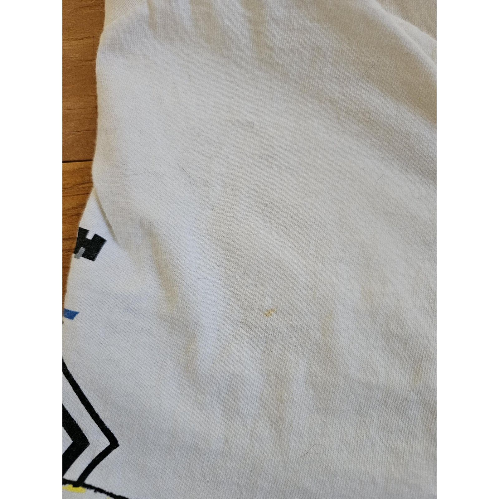 Tultex 90s Historic Route 66 Fun Run Double sided White T-Shirt L Size US L / EU 52-54 / 3 - 5 Thumbnail