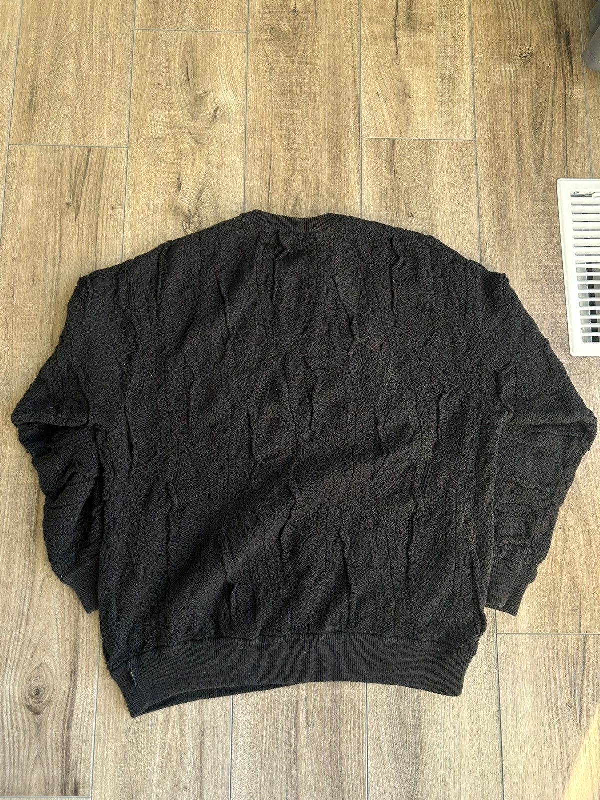 Supreme Supreme Textured Pattern Knit Sweater SS19 Size US L / EU 52-54 / 3 - 3 Thumbnail