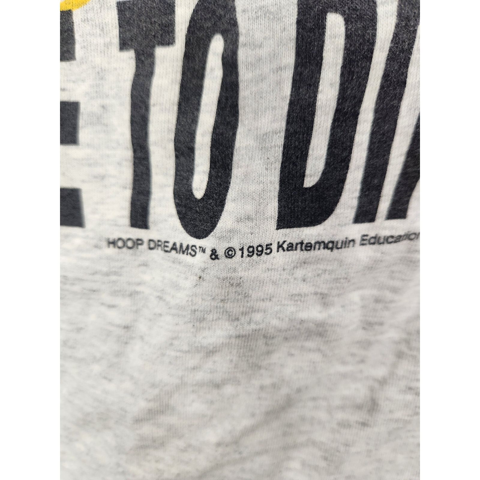 Other Vintage 90s Hoop Dreams Long Sleeve T Men's XL Size US XL / EU 56 / 4 - 4 Thumbnail