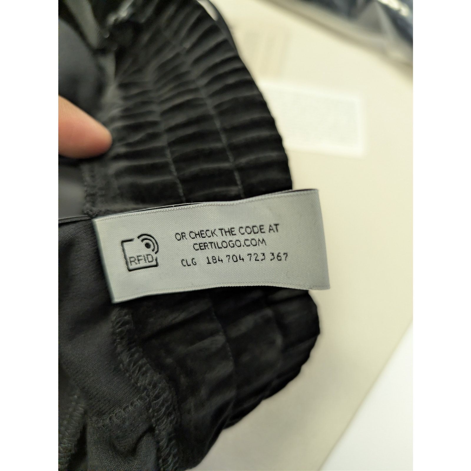 Palm Angels o1rshd1 Q:2 / Velvet Track Pants in Black / White Size US 30 / EU 46 - 22 Thumbnail