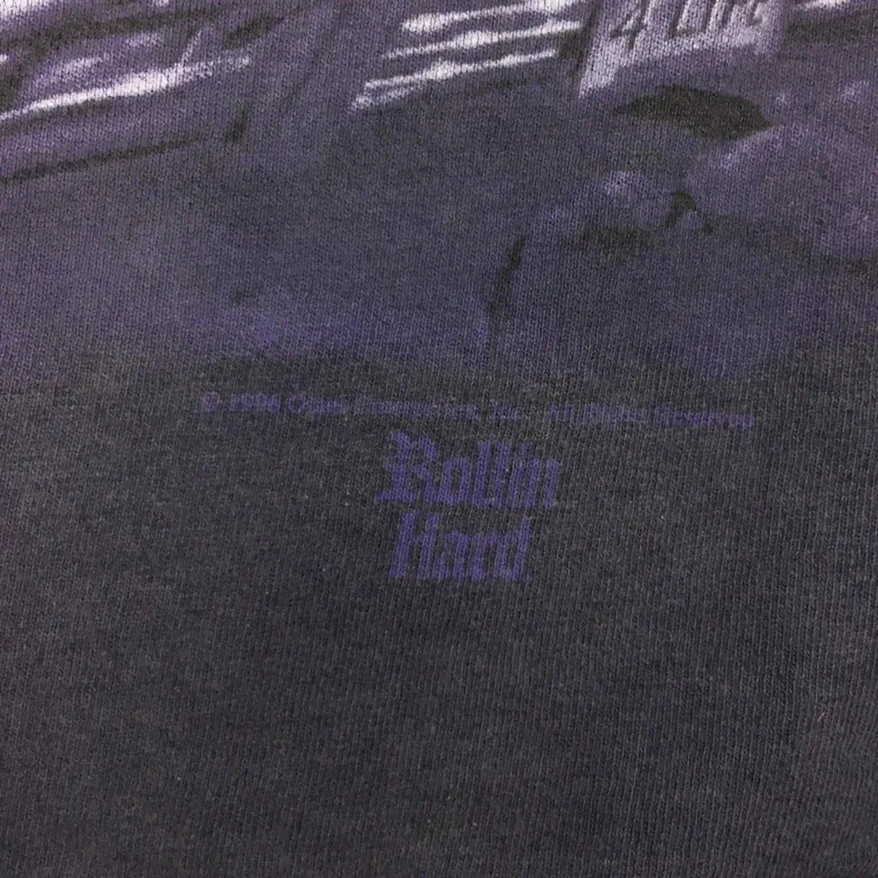 Rap Tees × Vintage Vintage 90' OG Rollin Hard Hip Hop Rap Gangsta Tee Shirt Size US L / EU 52-54 / 3 - 3 Thumbnail
