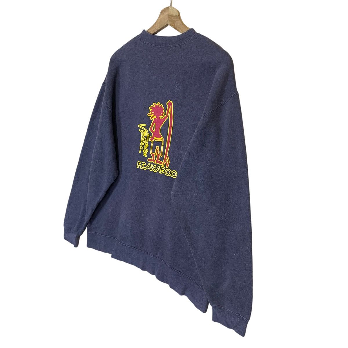 Quiksilver Vintage Peakaboo Surf Tribe Crewneck Sweatshirt Size US M / EU 48-50 / 2 - 3 Thumbnail