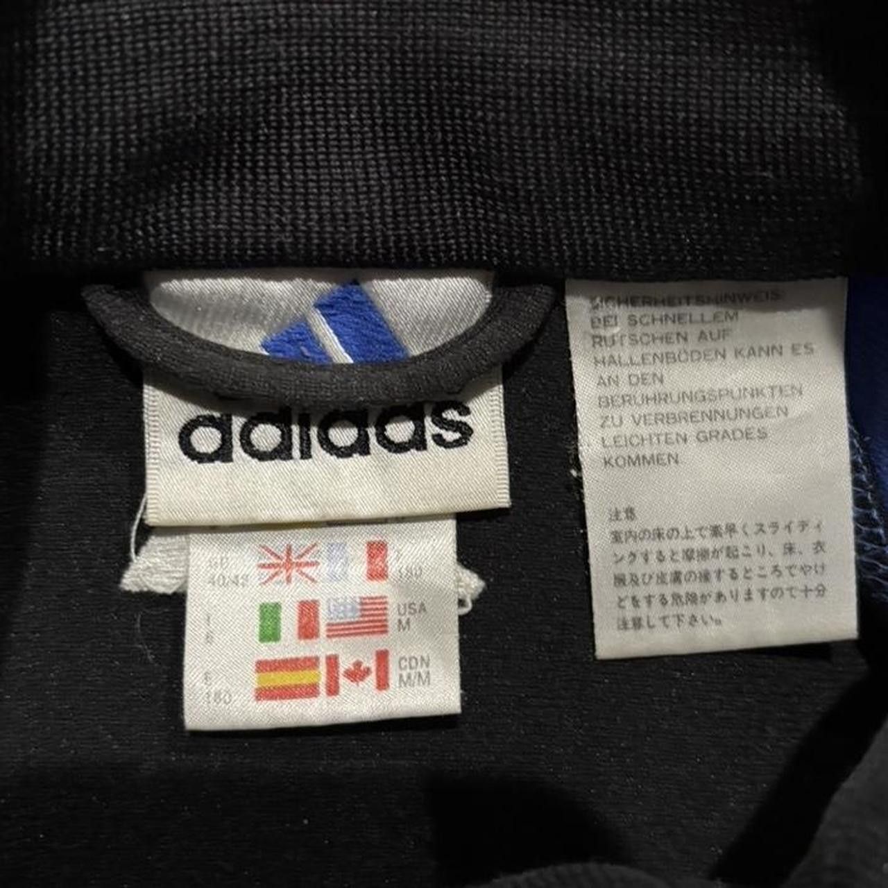 Adidas Adidas Men's Black and Blue Track Jacket Size US M / EU 48-50 / 2 - 2 Thumbnail