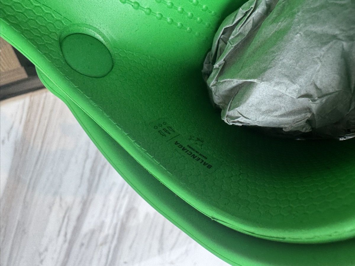 Balenciaga × Crocs Crocs™ Madame 80mm Mules in Green Size US 8 / IT 38 - 9 Thumbnail