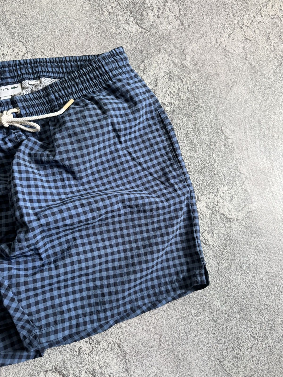 Lacoste Lacoste M/size Chekered blue summer shorts 🩳 casual Size US 32 / EU 48 - 3 Thumbnail