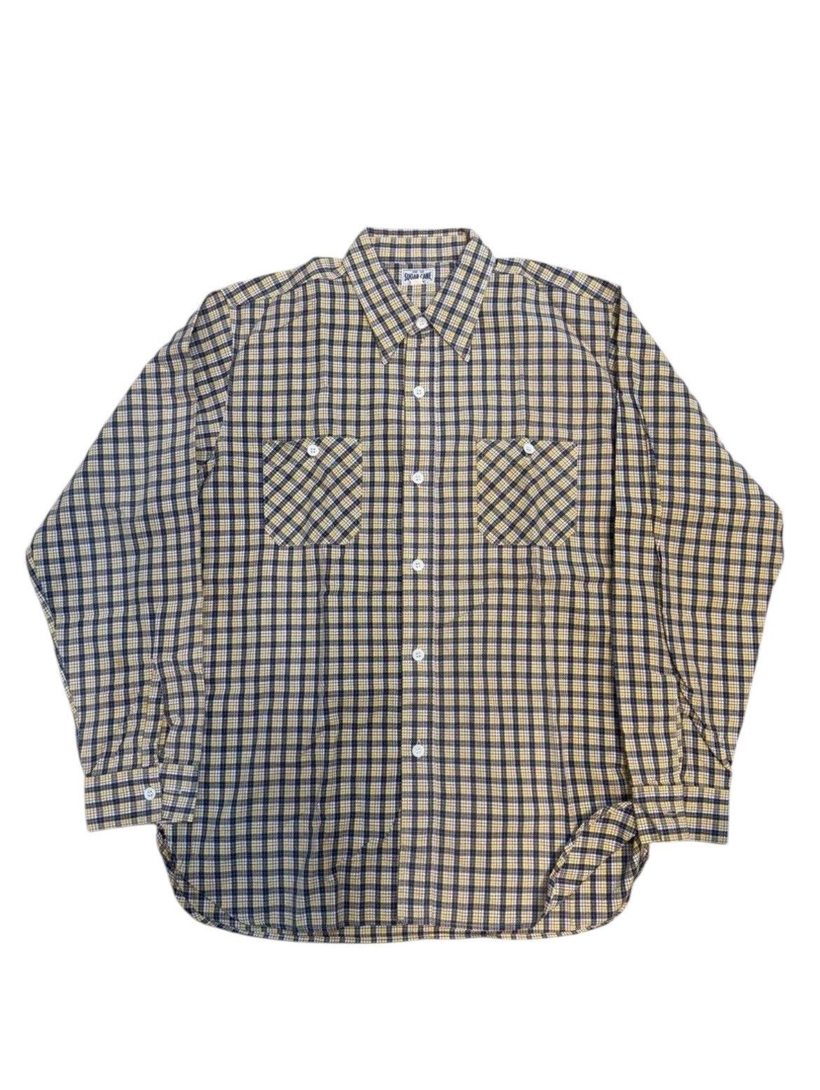 Sugar Cane Sugar Cane Button Down Shirt Size US XL / EU 56 / 4 - 1 Thumbnail
