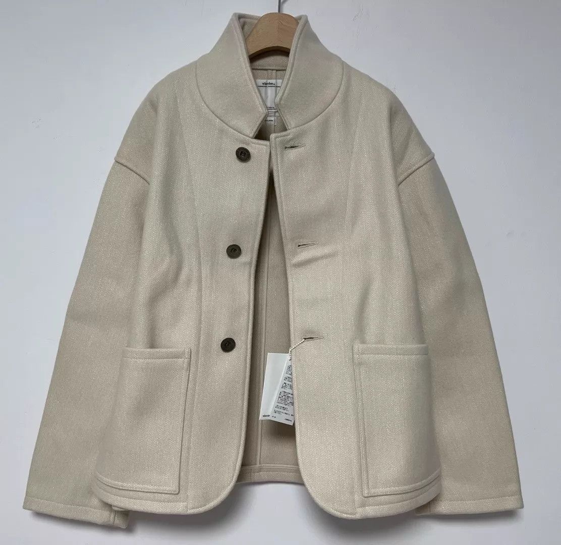 Visvim VISVIM 21AW HAYWARD JKT (MELTON) NEW ivory 3 FIL Size US L / EU 52-54 / 3 - 5 Thumbnail