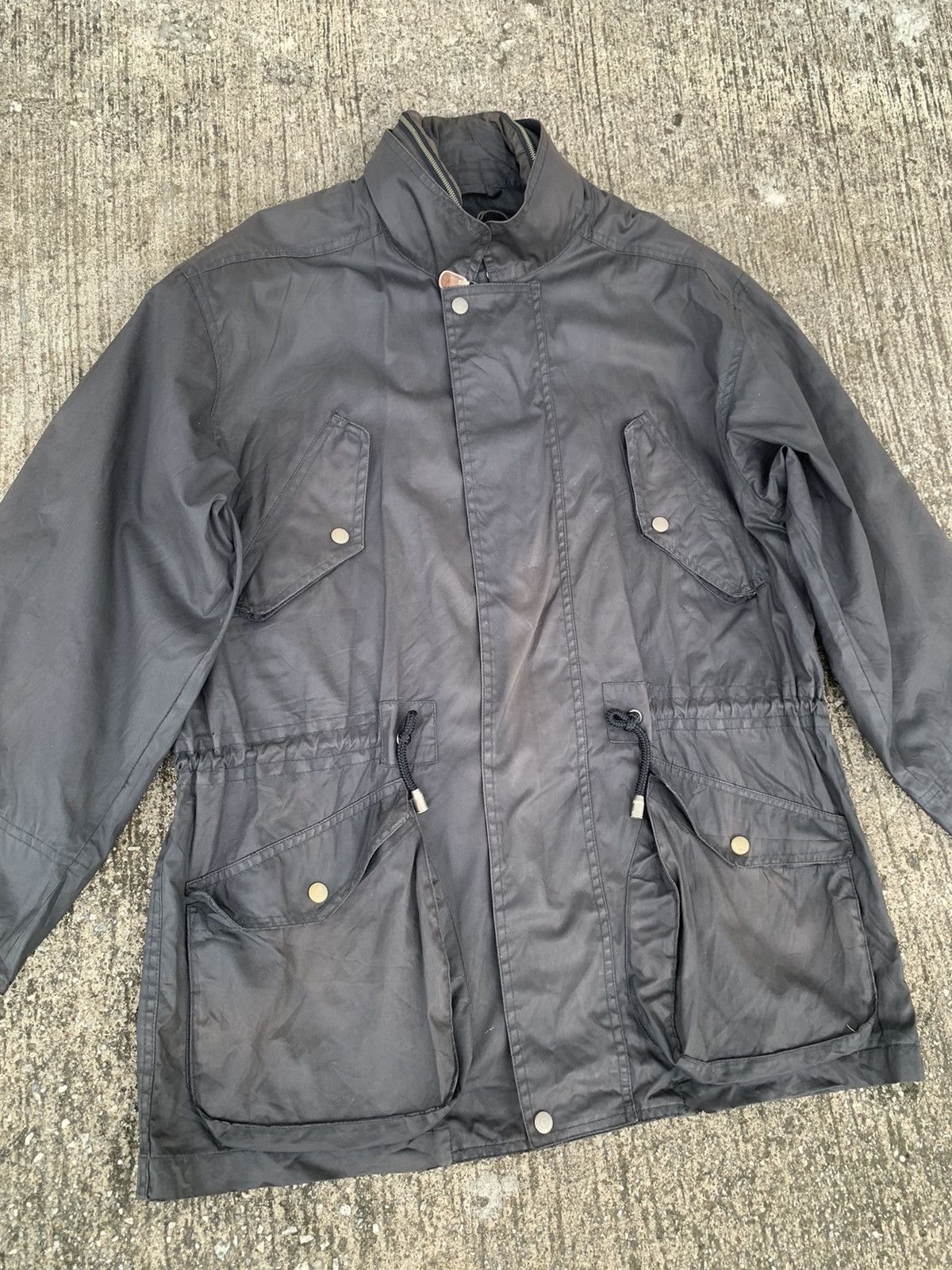 Joseph Abboud Rare 🔥 vintage 90s sun faded joseph abboud waxed jacket Size US M / EU 48-50 / 2 - 5 Thumbnail