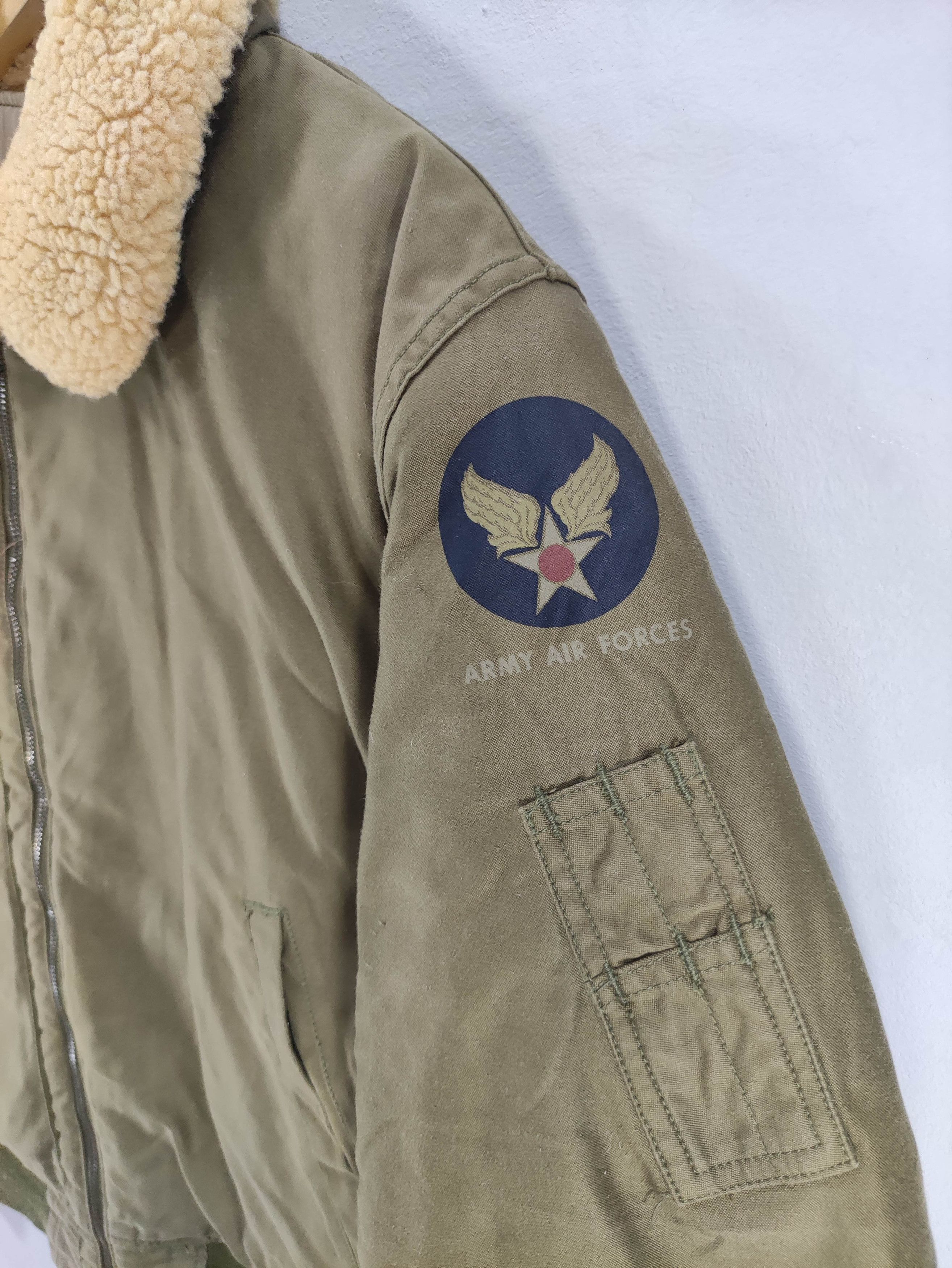 Vintage Vintage Military B-15A Style Jacket Zipper Size US M / EU 48-50 / 2 - 2 Thumbnail