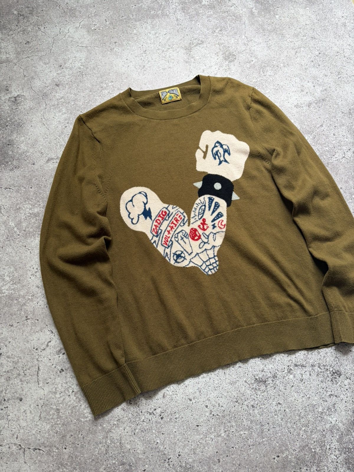 Zadig & Voltaire Zadig & Voltaire Olive Arm Printed Paris Top Blouse Size US M / EU 48-50 / 2 - 3 Thumbnail