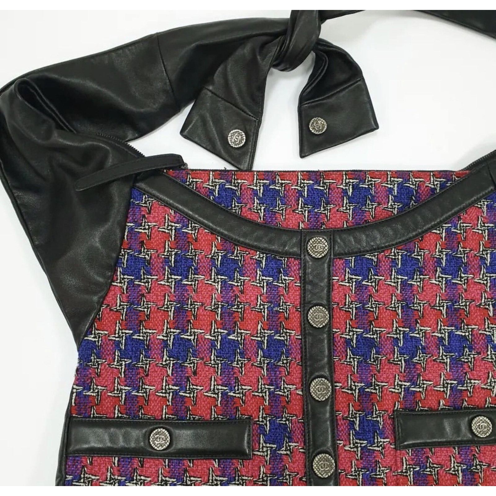 Chanel Chanel Multicolor Tweed Leather Girl Crossbody Jacket Bag Size ONE SIZE - 2 Thumbnail