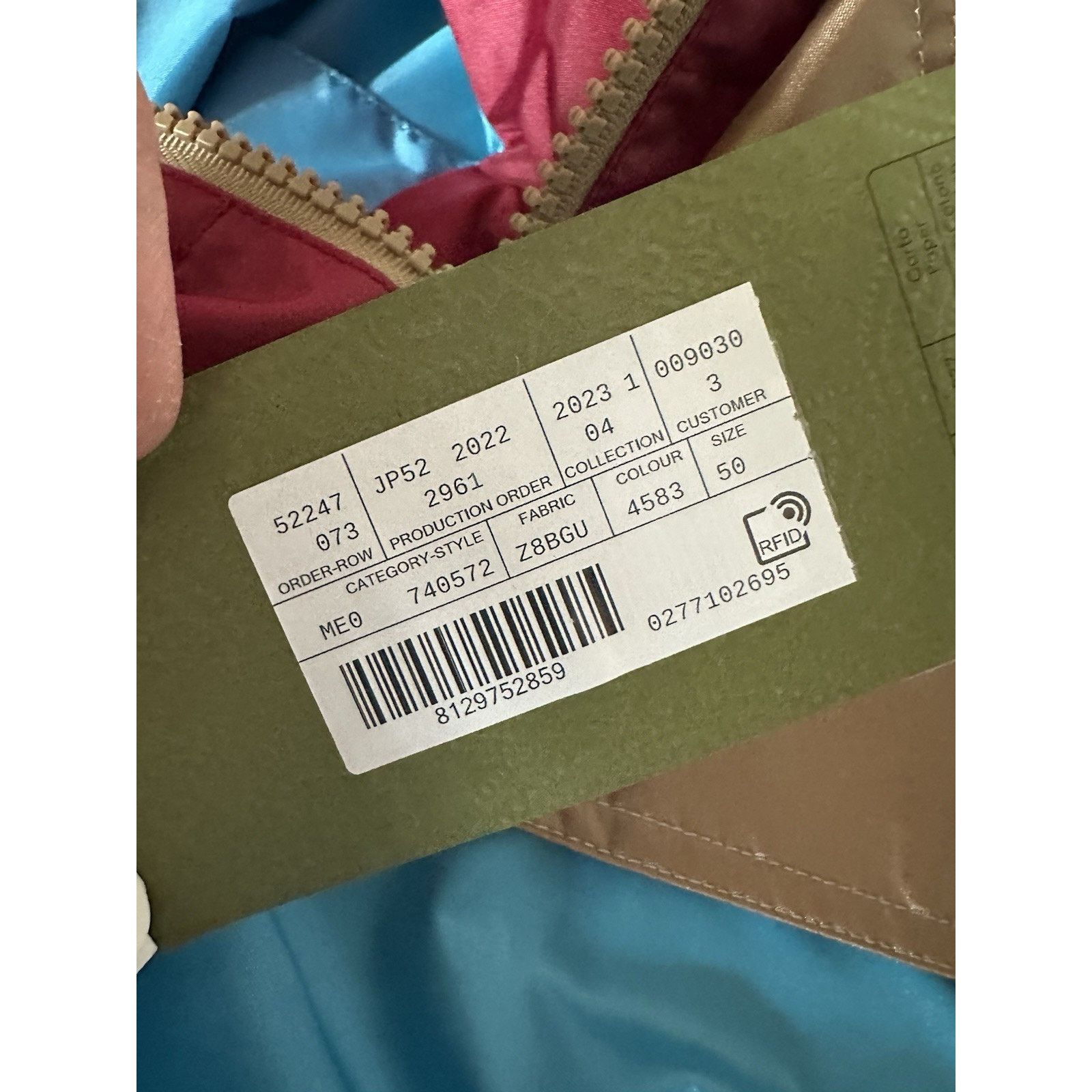 Gucci Gucci Nylon Blouson Jacket with Hoodie 40 US 740572 Size US L / EU 52-54 / 3 - 19 Thumbnail