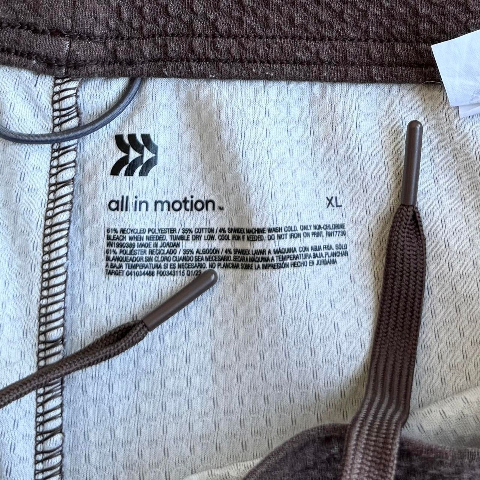 Japanese Brand × Vintage Vintage Y2K Brown Textured Baggy Opium Comfy Sweatpants Size US 38 / EU 54 - 3 Thumbnail