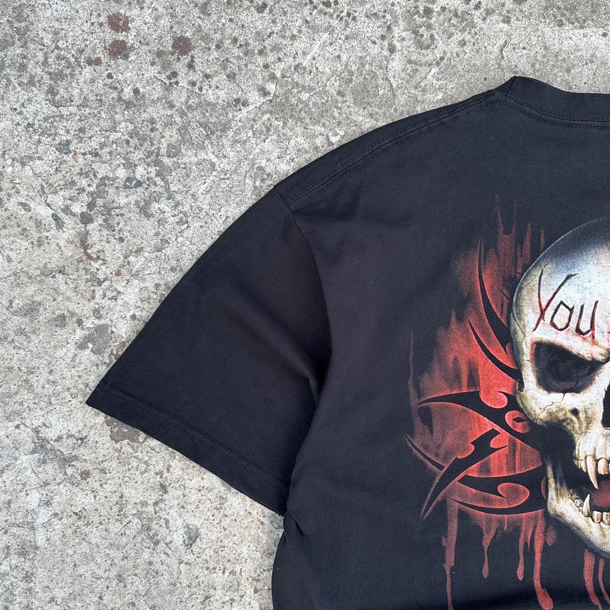 Designer × Vintage Vintage T-shirts Spiral Big Logo Game Over You Lost Y2K Size US XXL / EU 58 / 5 - 10 Thumbnail